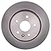 ACDelco Silver Rear Brake Rotor 18A2733A | GM 19286271 Brake Rotors for Select Buick Allure, LaCrosse, Regal, Cadillac CT5, CT6, XTS, Chevrolet Camaro, Chevy Impala, Malibu, Saab, and more
