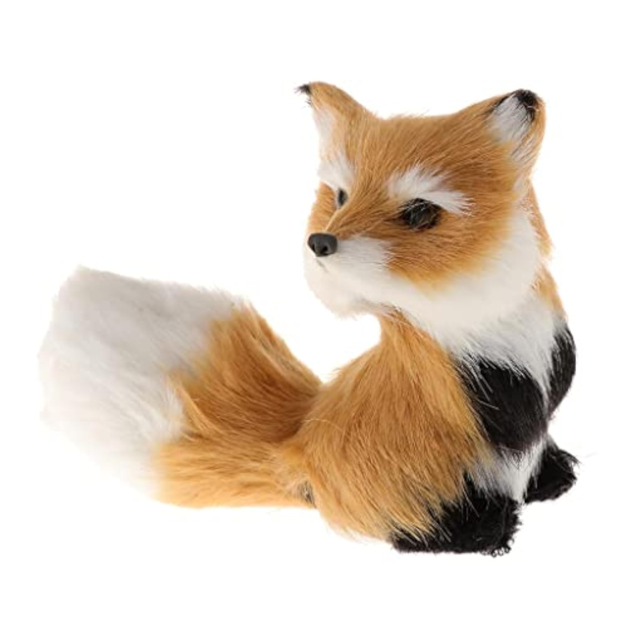 10x Simulation Figures Artificial Fur Plush Toys