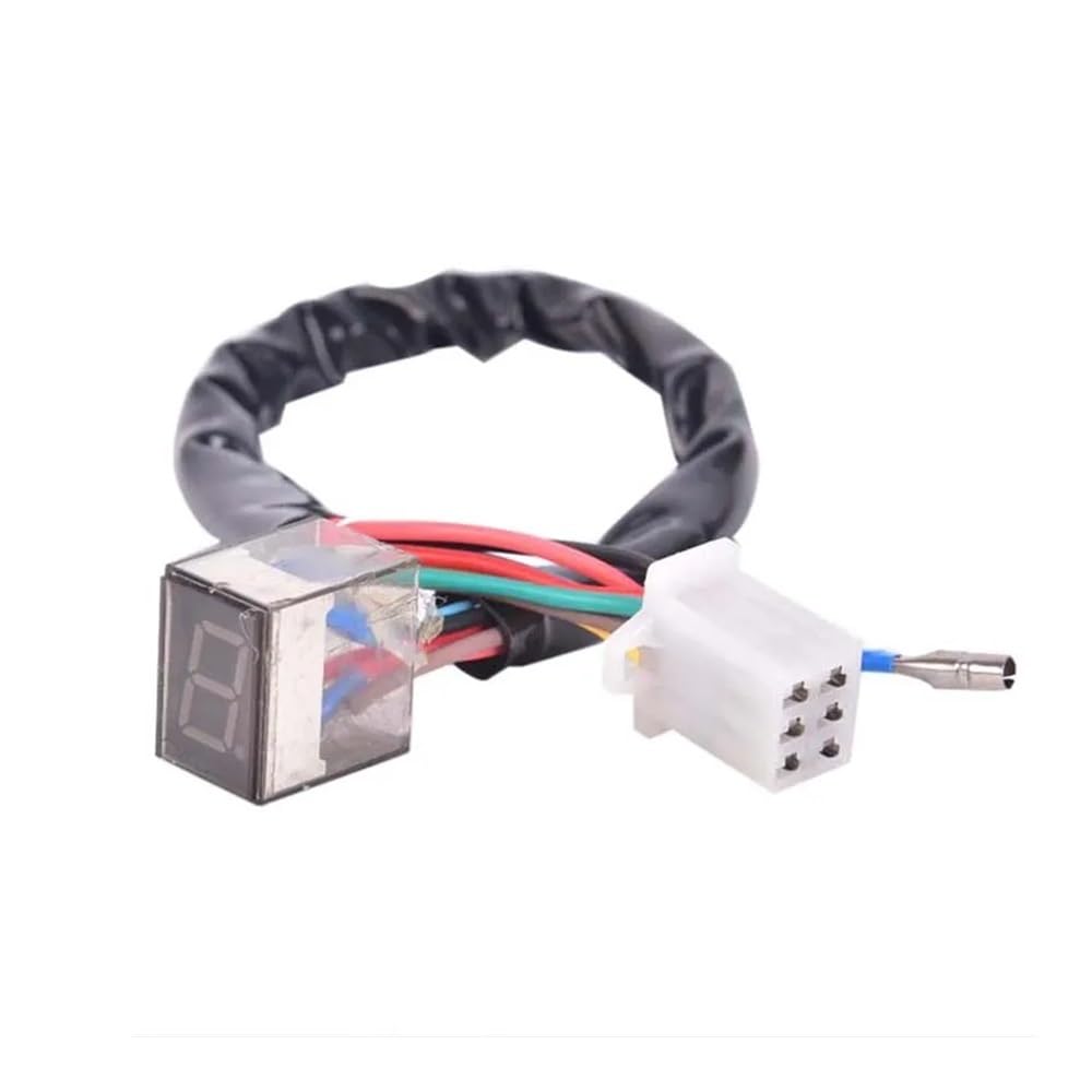 Indicador Display Marcha 1 Unidad Universal 5 Engranajes Motocicleta