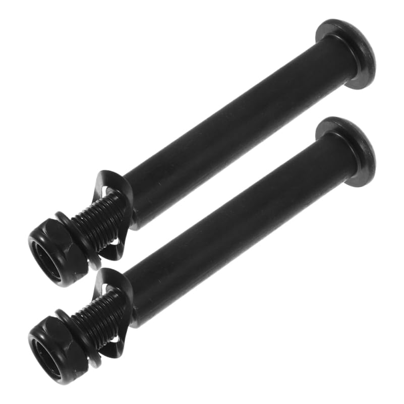 Kisangel 2Pcs Elliptical Trainer Bolts, Heavy-Duty Steel Replacement Screws for Exercise Bike, Durable Fitness Machine Fasteners for Stability and Repair, 4.72 Inch/Left