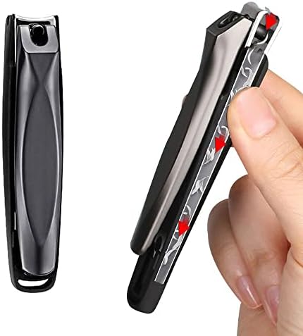 Splash-Proof Nail Clippers-Profession Nail Toe Clipper Cutter Trimmer Scissor Stainless Steel Fingernail Manicure Pedicure Tools