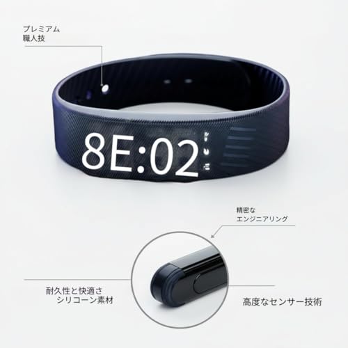 振動アラームウォッチ 熟睡者・寝起き困難者最適 静音バイブレーション 調整可能リストバンド デジタル時計 スケジュールリマインダー (ピンク) [5]