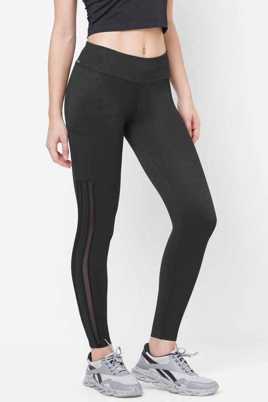 Image of JUST-Dry MESH Panel 7 /8 GO Train Tights