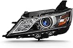 ACANII - For [Halogen Model Only] 2014-2020 Chevy Impala Factory OE Style Headlight Headlamp Assembly Left Driver Side