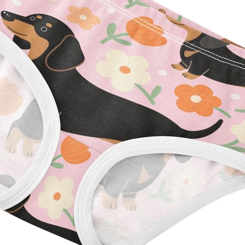 Sport Panties Daily Wear Panties Toddler Cotton Underwear for Girls in Sizes 2T,3T, 4T, 5T, 6Y and 8Y4