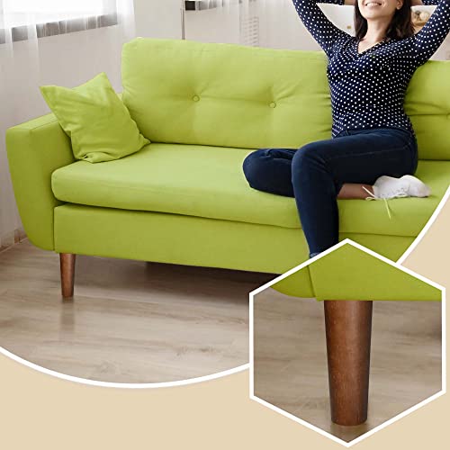 Aoryvic 7539687374 Furniture Leg Sofa Legs Replacement Wood 8 Inch Mid Century Dresser Legs thumb #1
