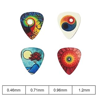 WJIAEER 12 PCS mediator guitare mediateurs guitare mediator guitare personnalisé médiators pour guitare plectre guitare… - Les Beatles, Paul McCartney, John Lennon, RIngo Starr, George Harrison WJIAEER 12 PCS mediator guitare mediateurs guitare mediator guitare personnalisé médiators pour guitare plectre guitare… – Image 3
