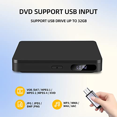 Home Dvd Player,Region Free Dvd Player For Tv,Hdmi And Av Out Port, Usb Port,Remote Control #TOP3