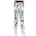 Produktbild goodjinHH Damen Tie Dye Freizeit Hose, Weich Stretch Frauen Hosen, Y2K Style Hoher Taille Mädchen Lässig Streetwear (M, Mehrfarbig)