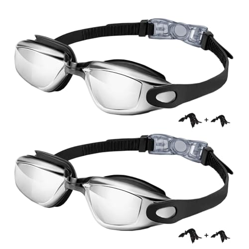 Lunettes de natation enfant anti-buée et anti-fuite pour nager sans irritation de 3 à 14 ans