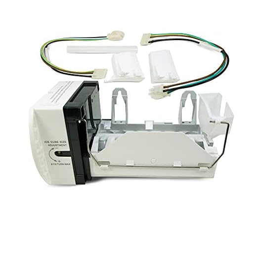 EvertechPRO WR30X10093 Ice Maker Assembly Replacement for GE Refrigerator WR30X10061 WR30X10014 WR30X10012 1399596