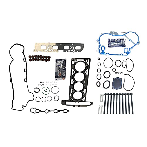 Image of Partsflow Full Gasket Set Head Bolts For 2010 Buick Allure For 2010-2013 Buick Lacrosse For 2011-2013 Buick Regal For 2012-2013 Buick Verano For 2012-2013 Chevrolet Captiva Sport 2.4L T598315