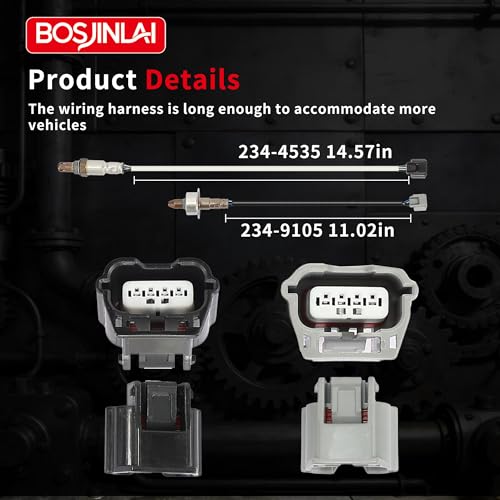 Sensor de Oxígeno O2 para Nissan Juke 1.6L 2011-2014 2 Piezas miniatura 5