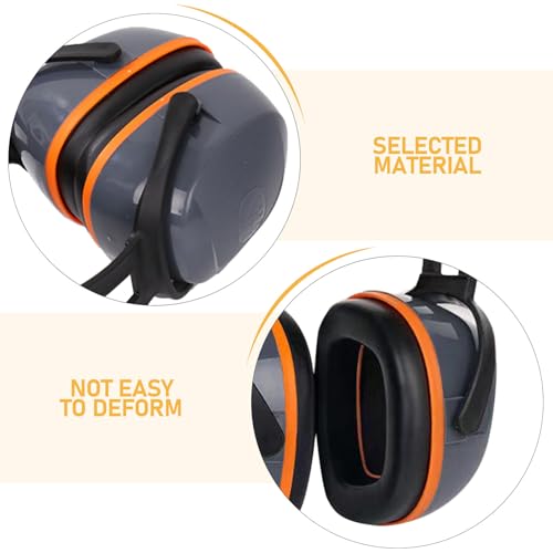 Casque antibruit de chantier et de chasse avec isolation phonique réglable