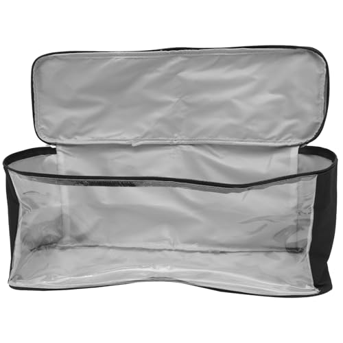 LIFKOME - LIFKOME De Rangement Pour Chapeaux De Baseball Avec Fenêtre Transparente Poignées Et Espace Pour Casquettes Couvertures Et Linge De Lit