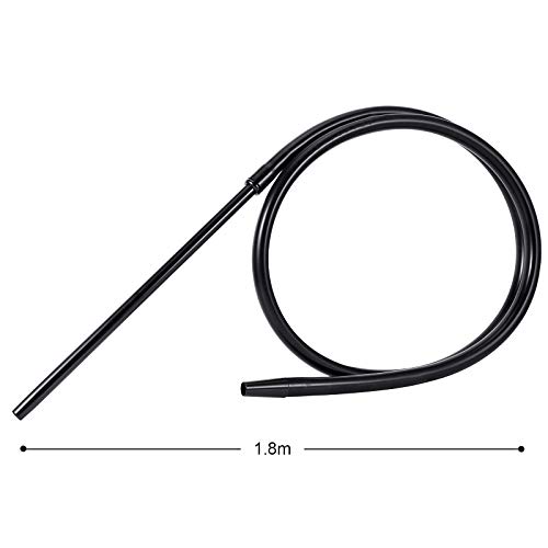 rongweiwang Shisha Schlauch Aluminiumsilikon Shisha Schlauch Wasserschlauch Shisha Wasserpfeife Party Bar Supplies 1.8M… – Bild 7