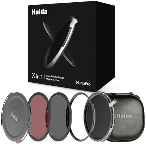 Haida 82MM U-LR ���CX�C��1�t�B���^�[ 1-5�X�g�b�v CPL-VND+ 3-7�X�g�b�v�G���n���T�[ + ���C�~�X�g�u���b�N 1/4 +�A�_�v�^�[�����O + �����Y�L���b�v + �u���E���t�B���^�[�P�[�X( NanoPro�V���[�Y �V���o�[&