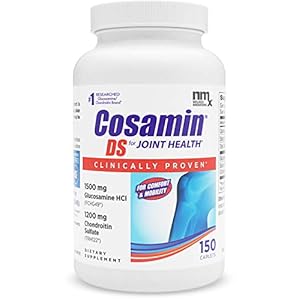Cosamin DS, #1 Researched Glucosamine & Chondroitin Joint Health Supplement, 150 ‘Easy-to-Swallow’ Caplets