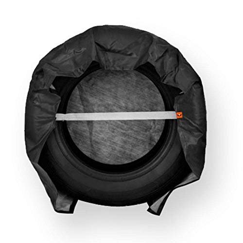 Capa Para Rodas e Pneus Protetora Anti Xixi Cachorro e Corrosão Impermeável 66 Cm Preta com Elástico