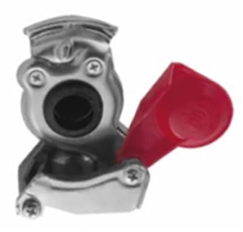 Ama Giunto Di Accoppiamento Rosso Per Motrici E Trattori: Giunto Per Frenatura Pneumatica, Raccordi Filettati M16X1,5 Mm, Compatibile Con Wabco