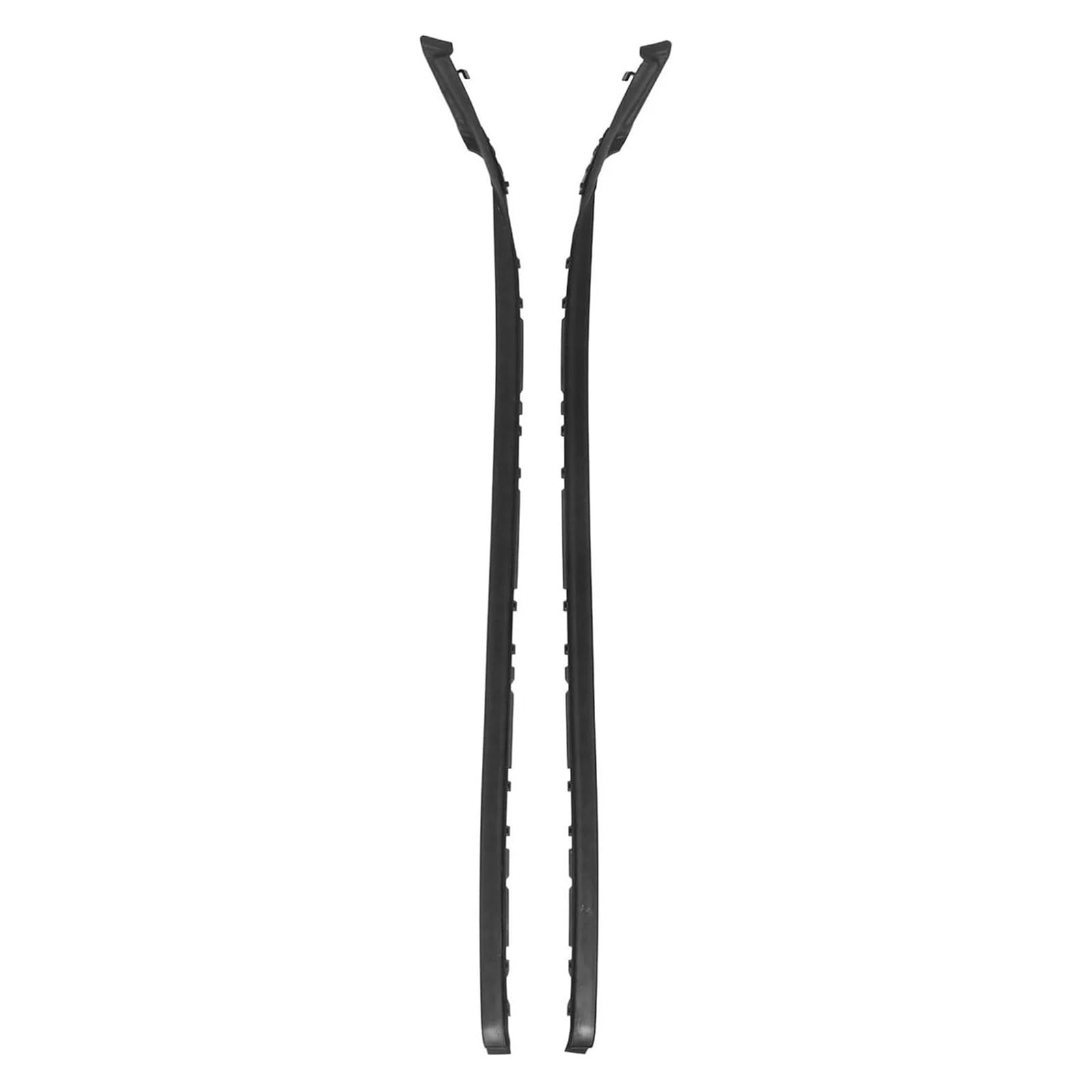 Yijiavsx 2Pcs Car Weather Stripping For Is250 Is350 Is F 75551-53020 75552-53020 Car Window Seal Weatherstrip Trim Strip Rubber(2Pcs)