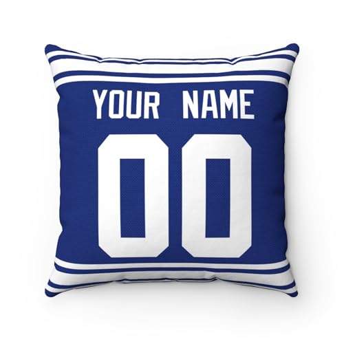 Image of ANTKING Throw Pillow 2 Pack Custom Any Name and Number Personalized Gift for Men Women Boys