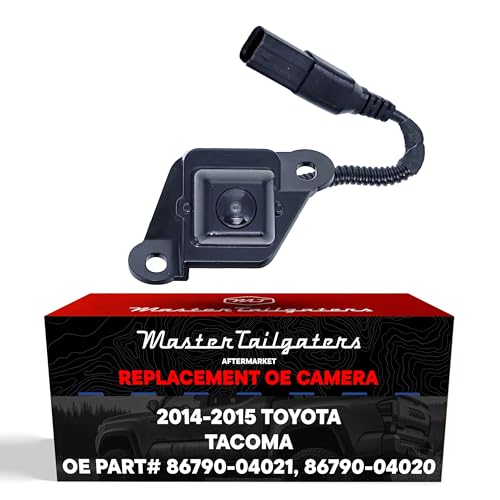 Image of Master Tailgaters Replacement for Toyota Tacoma (2014-2015) Backup Camera OE Part # 86790-04020, 86790-04021