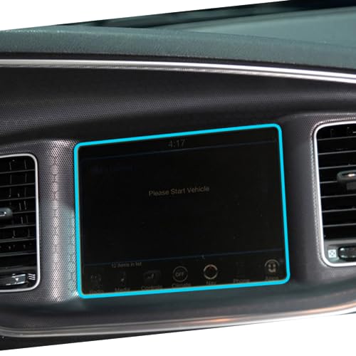 Film de protection écran LCD pour Dodge Charger 2015-2019 en verre trempé 8.4 pouces