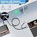 USB C Lightning to 3.5mm Aux Audio Cable, 2 in 1 Lightning Auxiliary Cord with 30W Charge Port, Aux Cable Chargerr for iPhone/Samsung, Auxiliary Cord Charger Support Support Car Stereo, Speaker