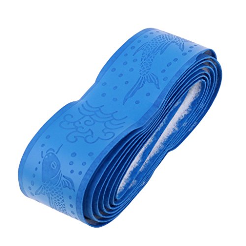 Inzopo - Cinta de agarre para raqueta de tenis, color azul, como se describe