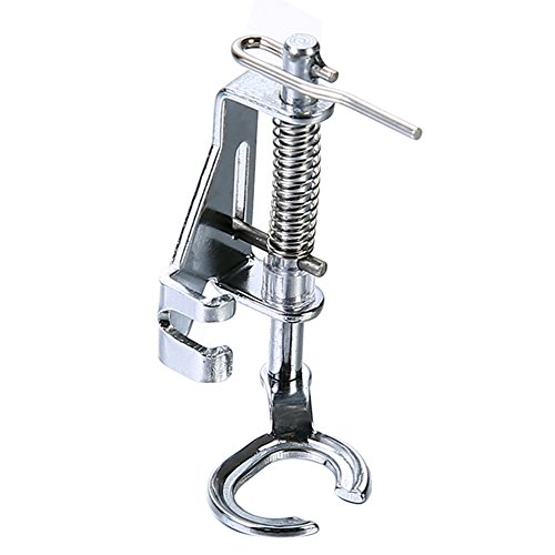 YEQIN Metal Open Toe Free Motion Quilting Embroidery Presser Foot