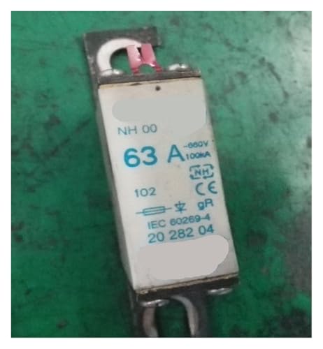 Fusible NH000 16A à 100A pour armoire électrique et distribution