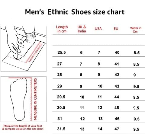Image of Bigboon Men's Ethnic Shoes Set of 1 Pair