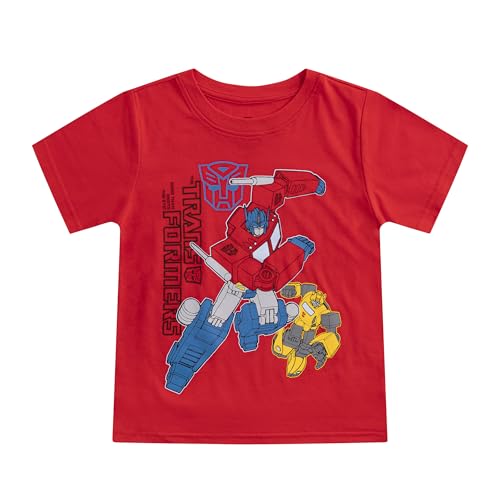 Pack de 3 camisetas Transformers para niño con cuello redondo de Hasbro 2