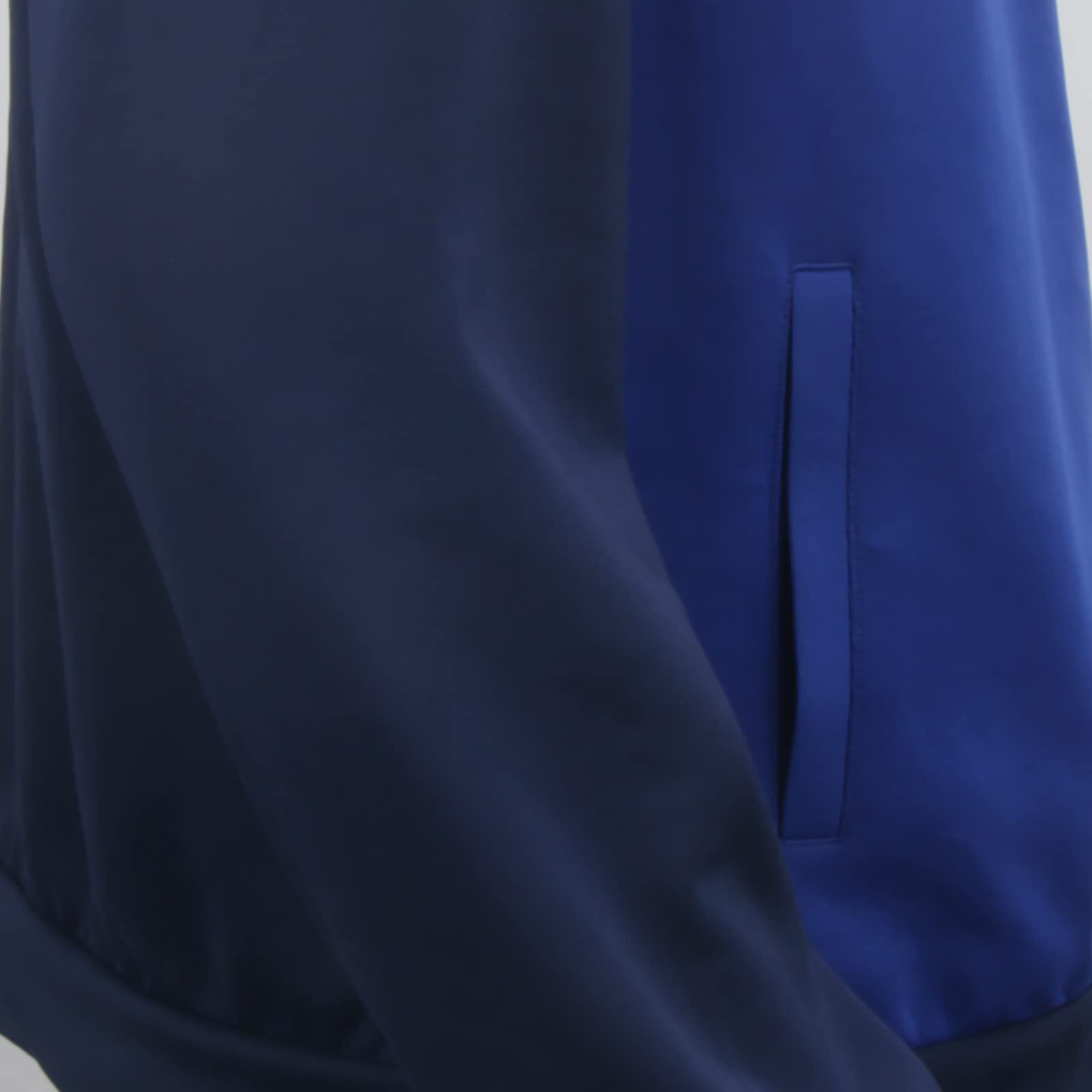 Materuis Giacca da allenamento da calcio, leggera, per adulti, colore: blu