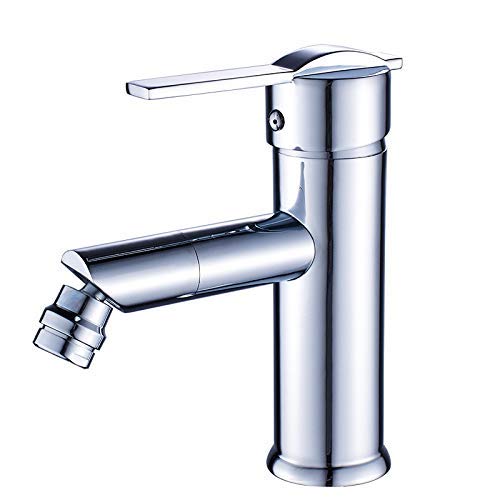 Mitigeur de lavabo en cuivre pur pour salle de bain élégante et moderne