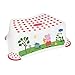 Solution EU 49511 Peppa Pig - Taburete con patas antideslizantes, color blanco