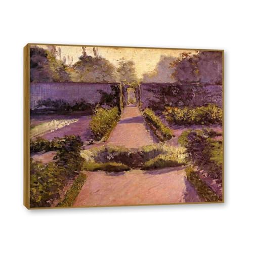 Affiche décoration murale Le Potager peinture impressionniste