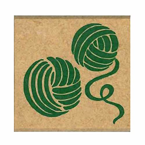 こどものかお レトロはんこ 毛糸玉 0525-008