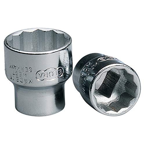 Image of Draper 25911 15mm 3/8 Square Drive Elora Bi-Hexagon Socket
