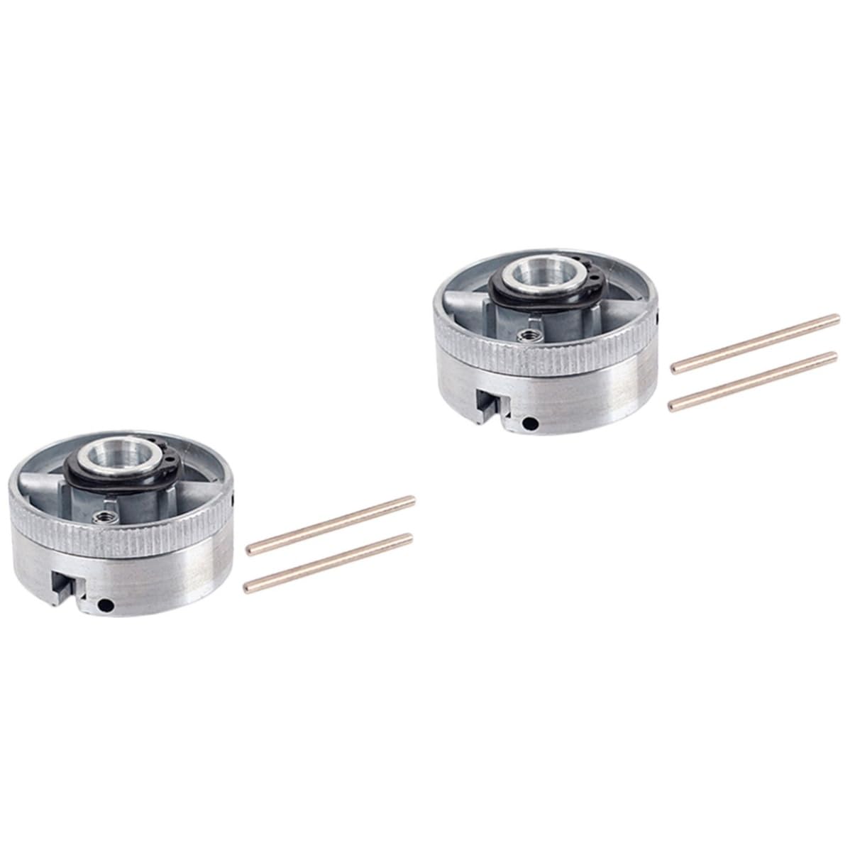 Hemobllo 2piezas Chuck De Torno De Garras Auto-centrante De Metal Para Herramientas De Máquina Cnc Accesorios De Torno Compactos y Duraderos