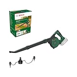 Bosch soplador de hojas a batería UniversalLeafBlower 18V-130 (para una limpieza rápida y sencilla de exteriores; sistema de 18 voltios; sin batería)