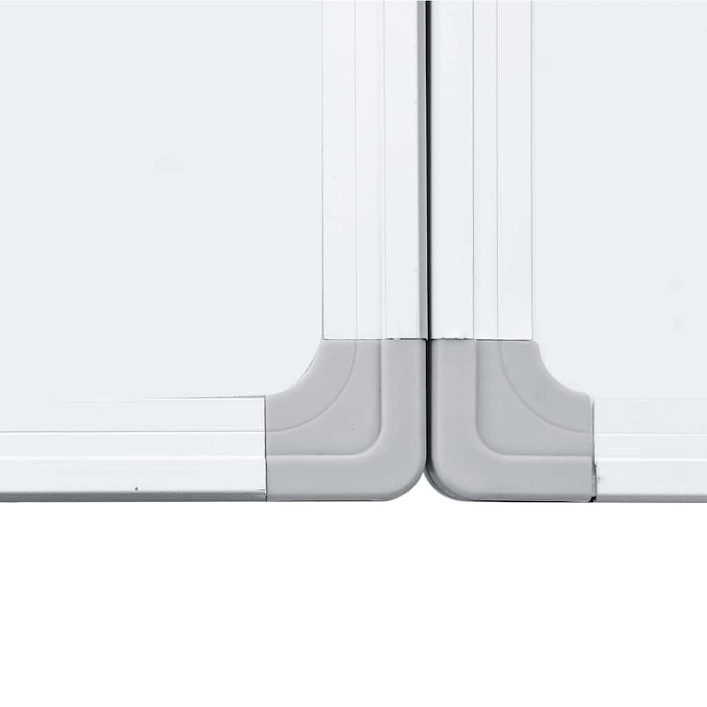 SKM Magnetisches Whiteboard Klapp 180x100x1,7 cm Aluminium,Bürobedarf,Präsentationsbedarf,Ausstellungstafeln,7.85 kg,4005363