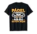 Homme Padeliste sportifs Pádel Tennis Padel Et Bière T-Shirt