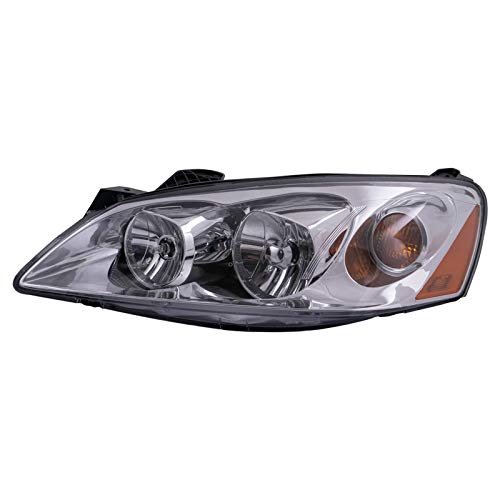 Image of TRQ Driver Side Headlight Assembly Compatible with 2005-2010 Pontiac G6 GM2502255