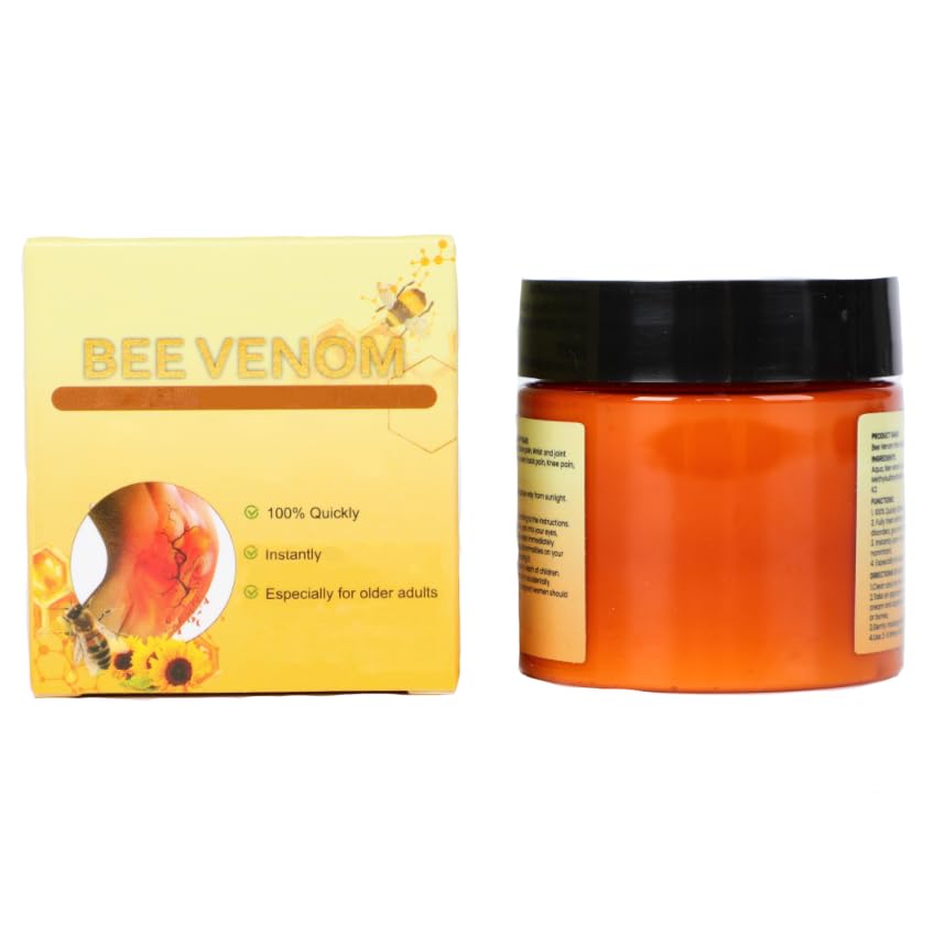 Miniatura 4 de 2 unidades de crema de veneno de abeja, crema avanzada de veneno de abeja, especialmente para espalda, cuello, manos, rodilla