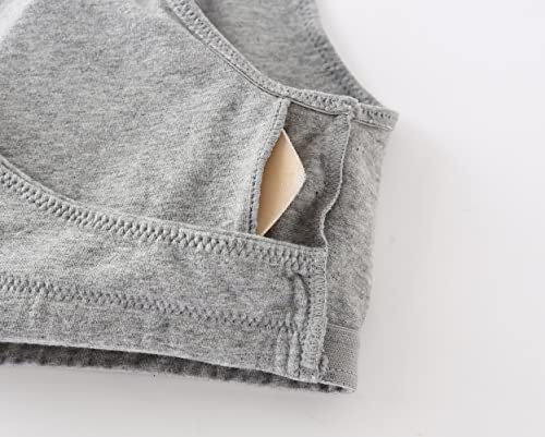 Topwhere Women's Tank Sleep Lace Bra For Nursing And Maternity (Black+Grey, M) #TOP4