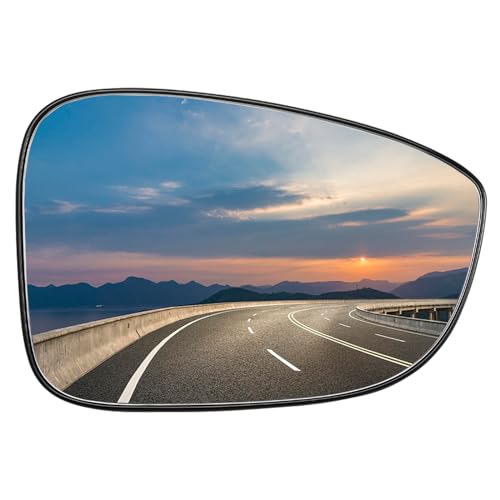 Image of Passenger Side Mirror Replacement for Honda Accord 2018 2019 2020 2021 2022 -Rear View Mirrors Glass, Right Side Mirror Glass