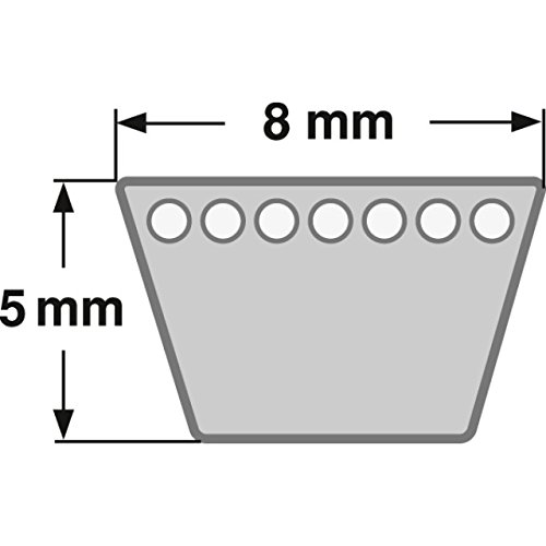 Correa trapezoidal 8 x 775 Li - ConCar