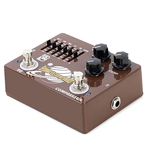 Caline Dcp-10 Stella Bass Compressor Eq Effect Pedal Dual Pedal #TOP1